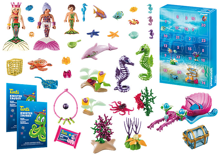 Playmobil Calendrier de avent 70777 Jeu de bain Le monde des sirènes Neuf - vue 2
