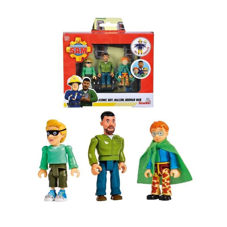 Sam Le Pompier Slp Figurines Police 7 5cm - vue 2