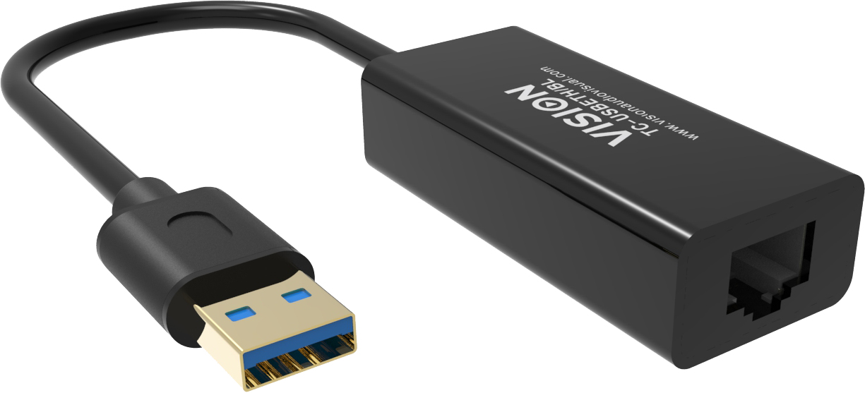 Vision TC USBETHBL carte réseau Ethernet Neuf