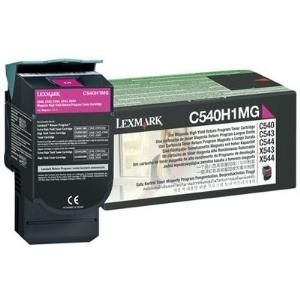 Lexmark À rendement élevé cyan originale cartouche de toner LCCP LRP pour C540 543 544 546 X543 544 546 548 - vue 3