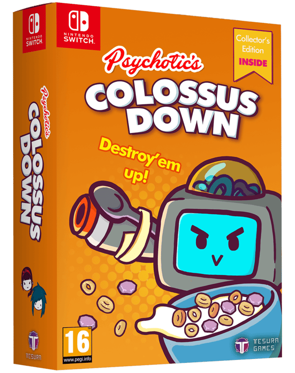 Colossus Down Destroy'em Up Edition Nintendo SWITCH Neuf