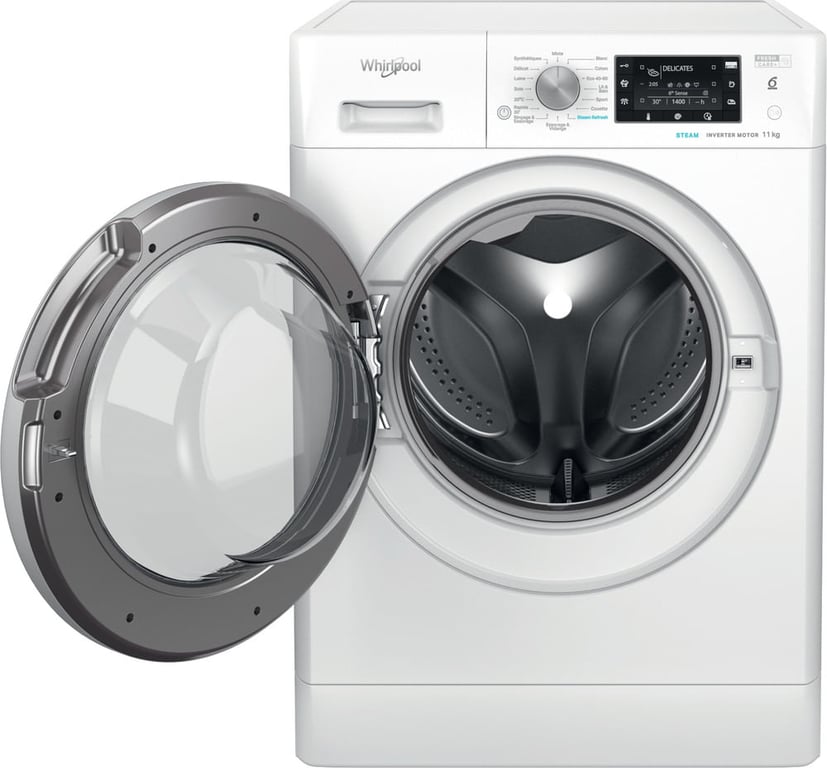 Lave linge frontal WHIRLPOOL FFD11489SVFR - vue 4