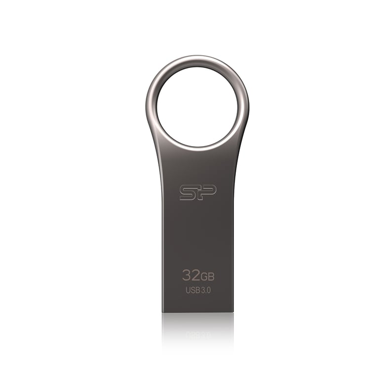 Silicon Power Jewel J80 lecteur USB flash 32 Go USB Type-A 3.2 Gen 1 (3.1 Gen 1) Titane - Neuf