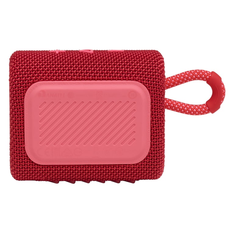 Mini enceinte étanche à l'eau et à la poussière portable Bluetooth GO 3 - Rouge