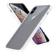 Coque pour Apple iPhone XS MAX en Transparent Givré Housse de protection Étui hybride avec intérieur en silicone TPU et dos en plastique mat