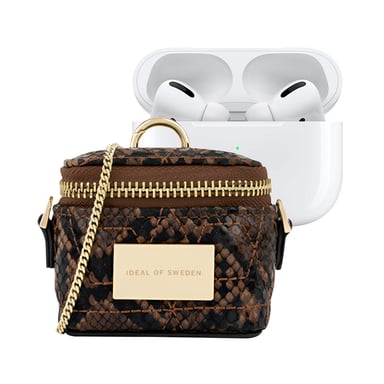 Borsa mini per AirPods Any Generation modello Poppy con catena e moschettone