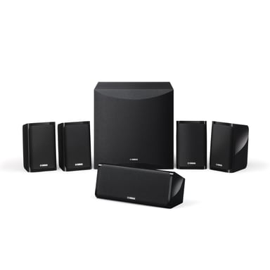 Yamaha NSP41 set d'enceintes Home cinéma Noir 5.1 canaux 2-voies 100 W