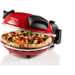 Four a Pizza électrique ARIETE - Rouge - Pierre réfractaire - 1200W - Diametre 33cm - Température