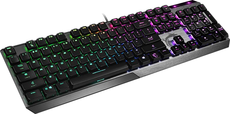 Clavier Gamer mécanique (Kailh Low Profile) MSI Vigor GK50 RGB (Noir)