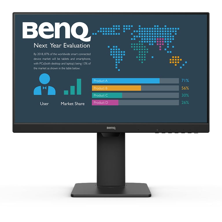 BenQ BL2486TC écran plat de PC 60 5 cm 23.8 1920 x 1080 pixels Full HD Neuf
