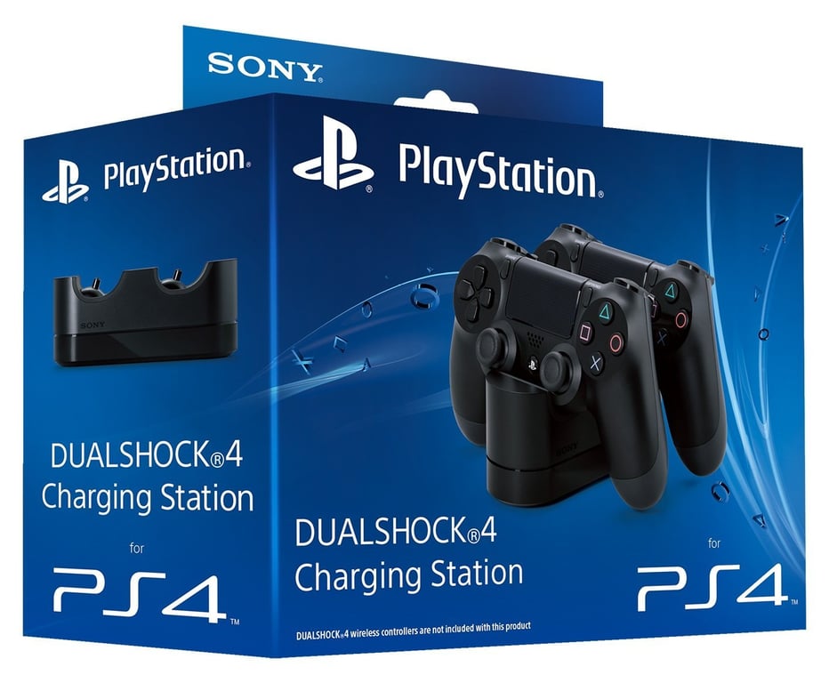 Sony Charging Station Support De Chargement Pour Commande De Jeux Sans Fil 2 Connecteurs De Sortie Pour Dual Shock 4 - vue 2