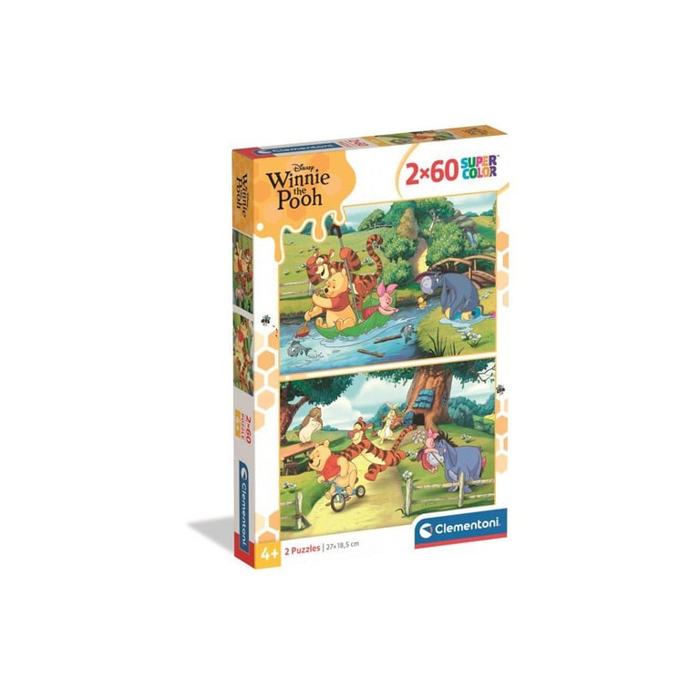 Puzzle 2x60 pièces Winnie the Pooh - vue 2