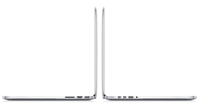Apple MacBook Pro 15'' Retina 39,1 cm (15,4'') Intel® Core? i7 8 Go DDR3-SDRAM 256 Go Flash NVIDIA® GeForce® GT 650M Mac OS X 10.8 Mountain Lion