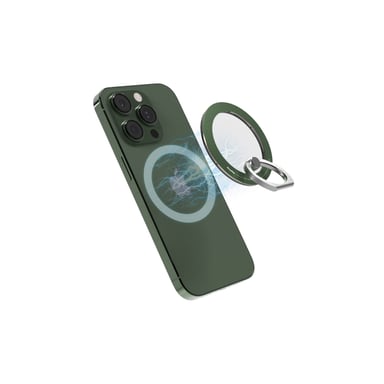 iRing Soporte magnético para teléfono - MagSafe - iPhone - Verde alpino