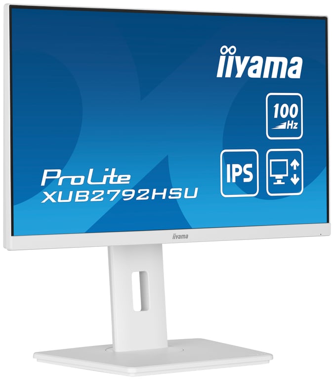 iiyama ProLite XUB2792HSU-W6 LED display 68,6 cm (27 ) 1920 x 1080 pixels Full HD Blanc - Neuf