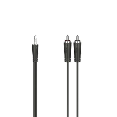Hama 00205110 cavo audio 1,5 m 3,5 mm 2 x RCA nero
