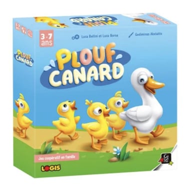 Plouf Canard - Divertido juego cooperativo familiar para niños