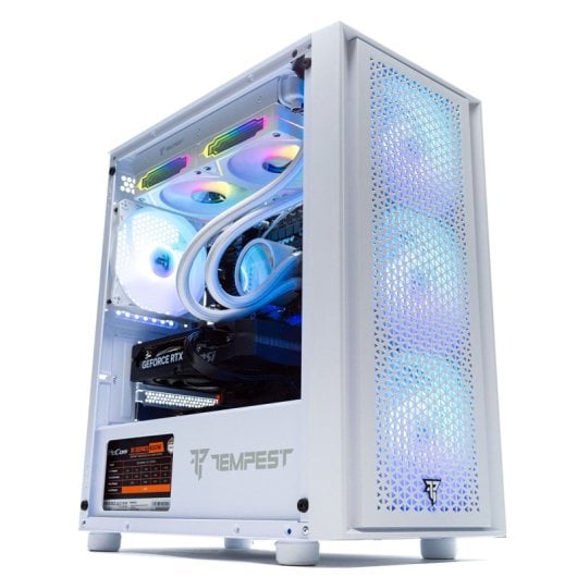 PC Gamer PcCom Ready Intel Core i7 14700KF RAM DDR4 SSD NVMe RTX 5060 8 Go GDDR7 Watercooling ARGB Neuf - vue 1
