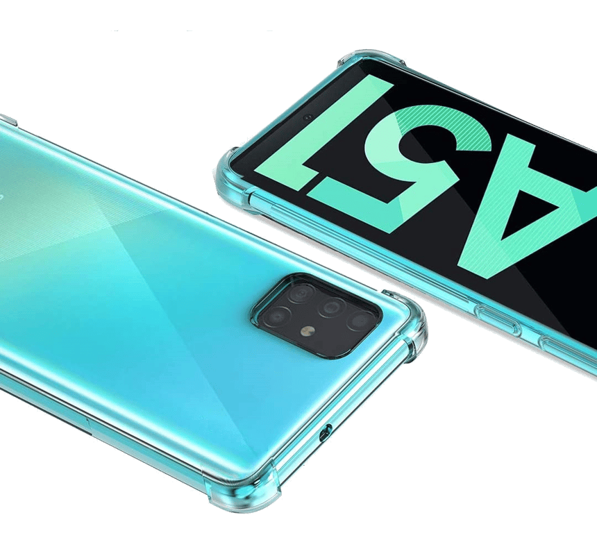 Coque Silicone Anti-Chocs pour SAMSUNG Galaxy A51 Transparente Protection Gel Souple