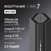 NETGEAR Nighthawk Wireless 2.5 Gigabit Dual Band Ethernet Router (2,4 GHz / 5 GHz) Nero