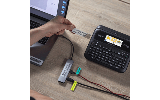 Brother PT D610BTVP imprimante pour étiquettes Transfert thermique Avec fil &sans fil TZe Bluetooth Neuf - vue 2