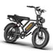 Bicicleta eléctrica todoterreno Headeer BK20, batería de 48 V y 15 Ah, suspensión completa