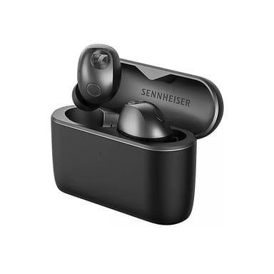 Momentum True Wireless 5 - Auricolari wireless con cancellazione attiva del rumore, neri