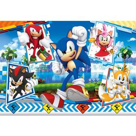 Sonic-24 Maxi Puzzles 24 Pzas.