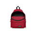 Sac à dos EASTPAK Padded Pak'r EK0006201O9 Rouge Scarlet compact avec dos et bretelles rembourrés, fermeture zippée haut et poche avant zippée Noir