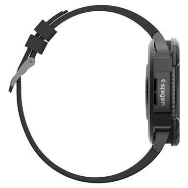 Funda Spigen Liquid Air Negra de Polímero Termoplástico (TPU)