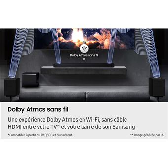 Barre de son Samsung Q Series HW Q860HZF Dolby Atmos 7.1.4Ch - vue 7