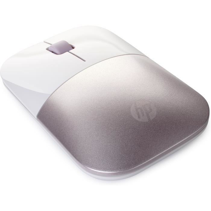 HP Souris sans fil Z3700 - Blanche/rose - Neuf