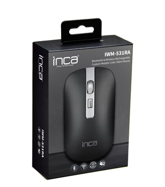 Inca IWM-531RA ratón Oficina mano derecha Bluetooth