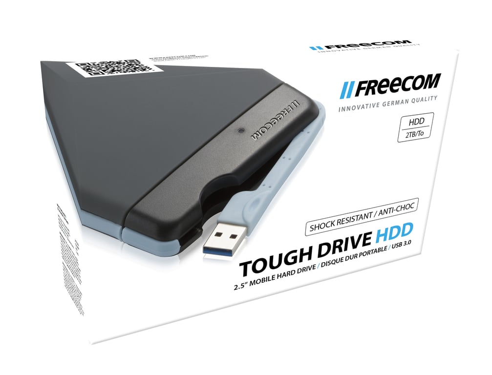 Freecom Tough Drive disque dur externe 5400 trmin 2.5 USB Type A 3.2 Gen 1 3.1 Gen 1 Neuf - vue 3