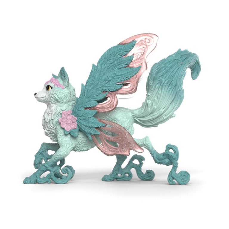 Figurine Schleich Bayala Renard ailé magique 70845 peint à la main Multicolore - Neuf