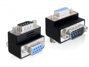 DeLOCK 65267 Cavo Sub-D a 9 pin con cambio di genere nero