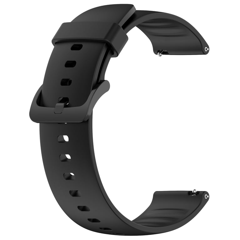 INF Bracelet compatible avec les montres avec bracelets de 22 mm de larg Black 22 mm - Neuf Noir - vue 4