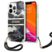 Étui Guess Camo Strap pour iPhone 13 Pro Max, noir