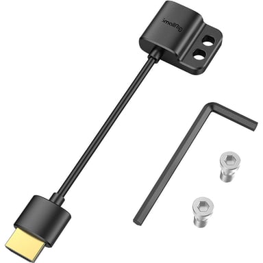 SMALLRIG Cable adaptador HDMI 4K ultrafino (A a A) - 3019