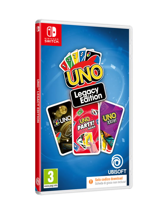 UNO Legacy Edition Code in a Box Nintendo Switch - vue 3
