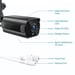 Caméra de Surveillance 720P Ip DVr 24 LED Ir Wifi Détection de Mouvement Tf Noir YONIS