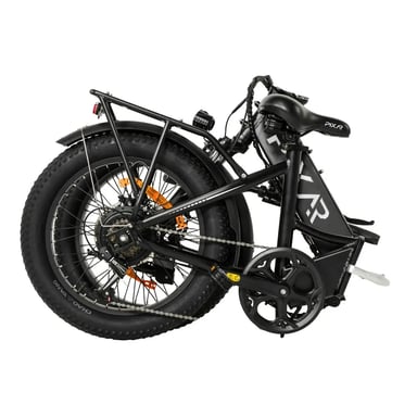 Bicicleta Eléctrico PIXAR Wind | Velocidad Máx 25 km/h | Autonomía 35 km | Motor 500W | Batería 48V 10.4Ah | Neumáticos de 20 Pulgadas | Negro