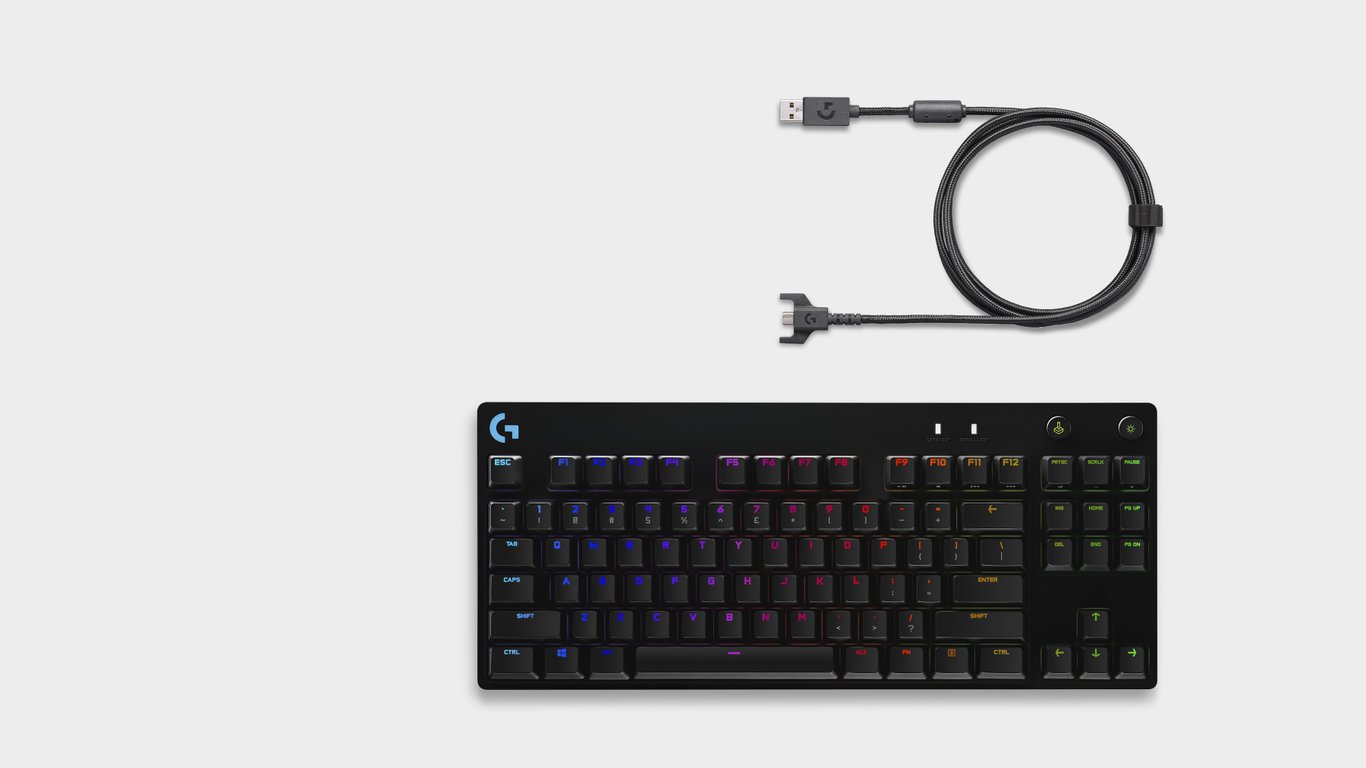 Logitech G PRO MECHANICAL GAMING KEYB. - vue 4
