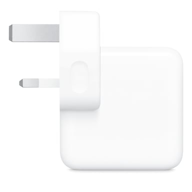Apple Adaptateur secteur avec deux ports USB-C - 35 W - Type G - Prise pour le Royaume-Uni - Blanc