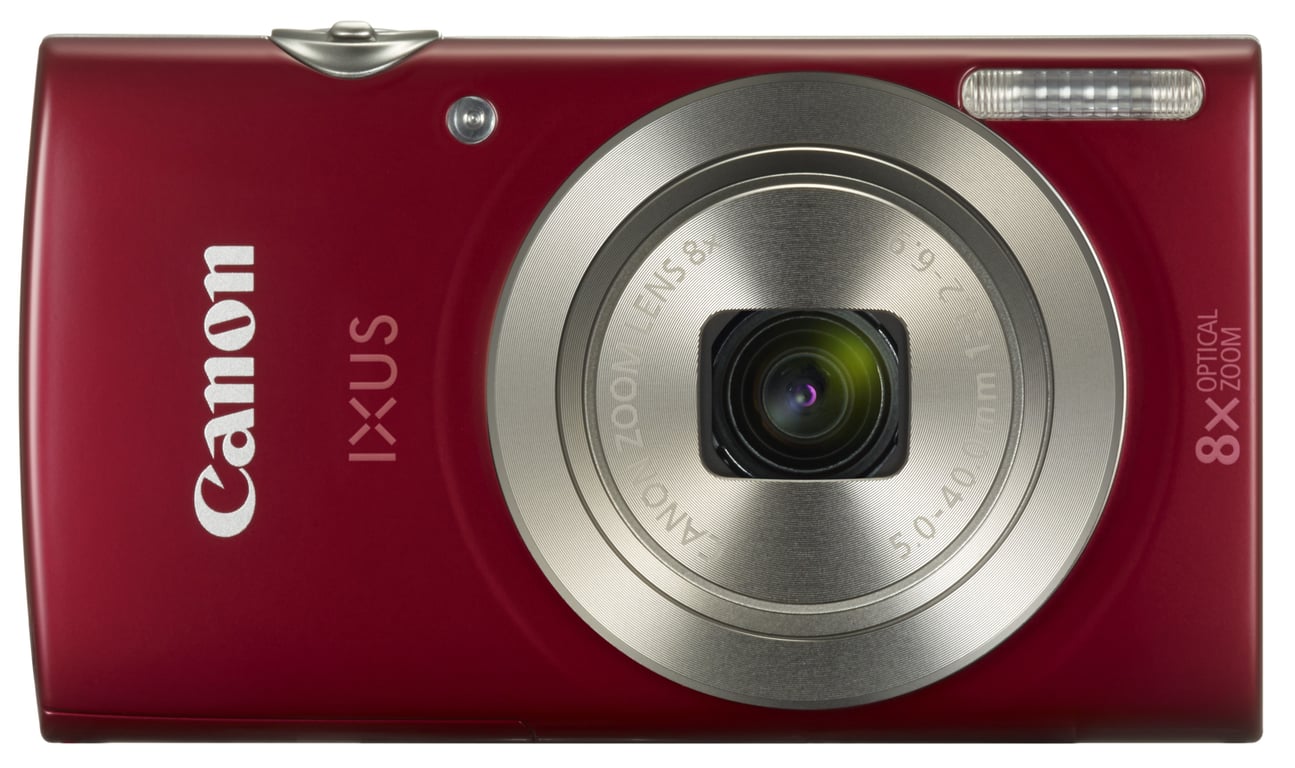 Canon Digital IXUS 185 1/2.3  Appareil-photo compact 20 MP CCD (dispositif à transfert de charge) 5152 x 3864 pixels Rouge - Très bon état  -  reconditionné disponible sur Pixmania