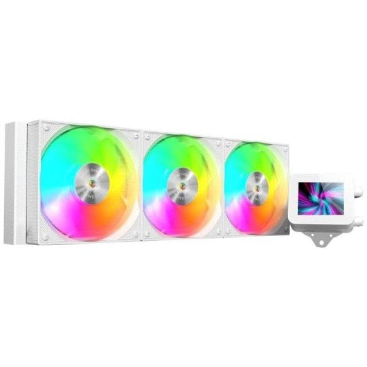 Mars Gaming MLVISION360 système de refroidissement d'ordinateur Processeur Refroidisseur de liquide tout en un 12 cm Neuf - vue 4
