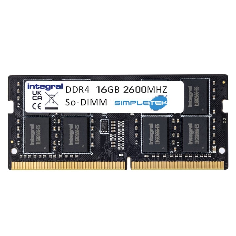 Integral DDR4 module SO DIMM 260 broches 2400 MHz / PC4 19200 CL17 1.2 V mémoire sans tampon non ECC - vue 2