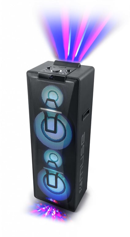 Muse M-1990 DJ Noir 1000 W - Neuf