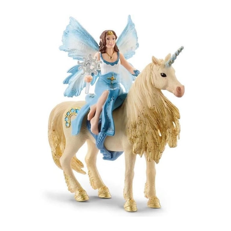 SCHLEICH - 42508 - Eyela sur licorne doree - Neuf