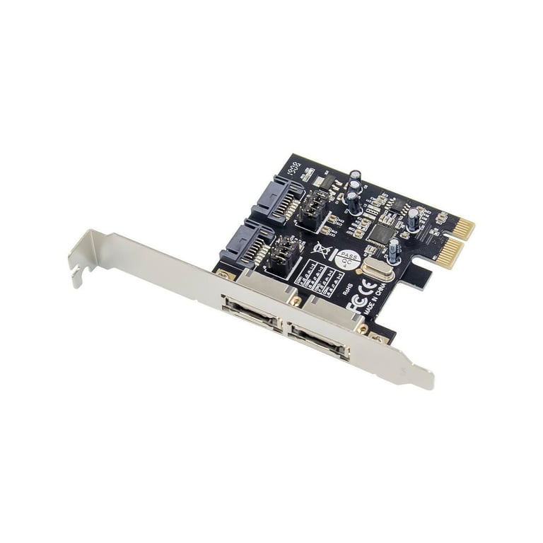 MicroConnect 2 port SATA3.0 PCIe card Cartes d'interface / adaptateurs